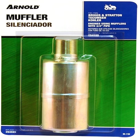 Arnold Arnold Muffler 1 pk M-110